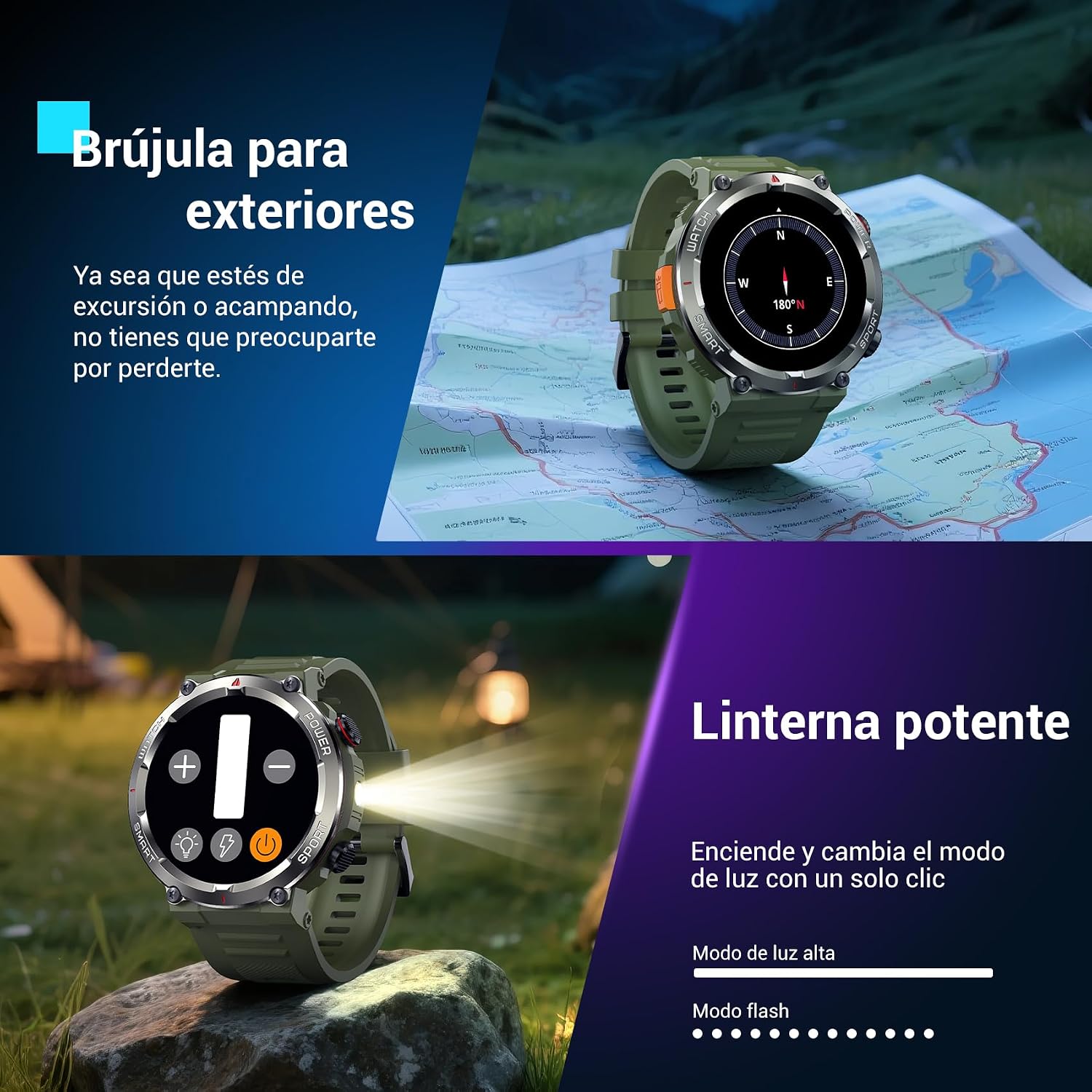 Detalle de Blackview W50Pro Smartwatch 1,45" 960 mAh