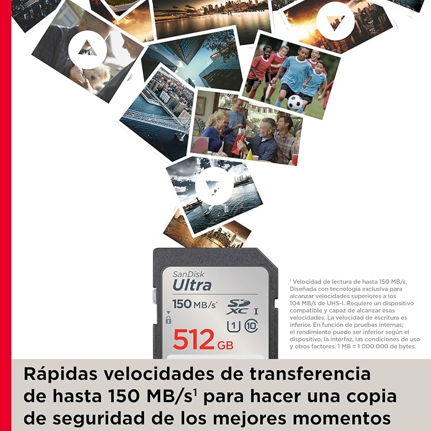 Thumbnail 5 de SanDisk Ultra 256 GB SDXC A1 UHS-I Clase 10
