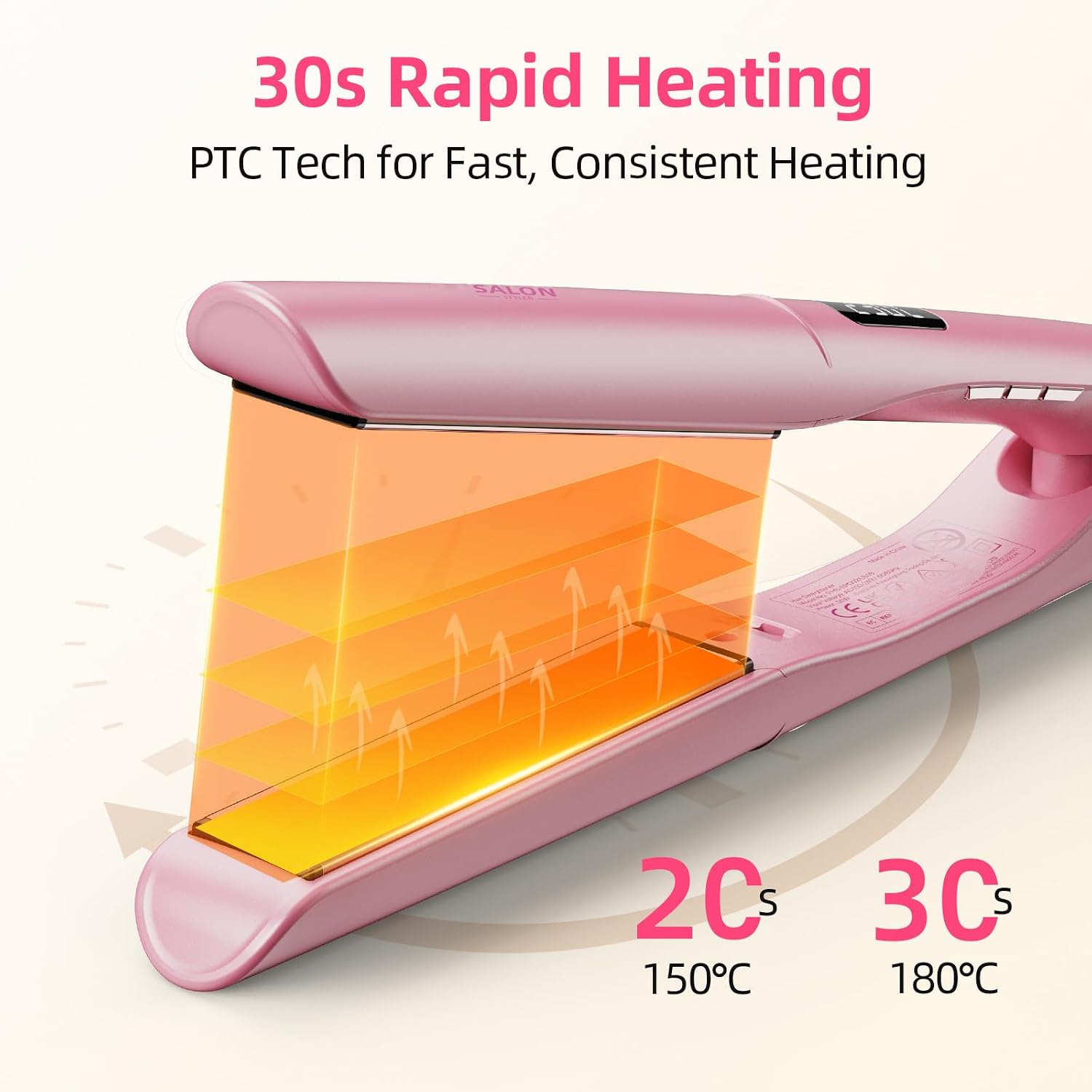 Thumbnail 4 de Dekuri 2 in 1 Hair Straightener and Curler 30s