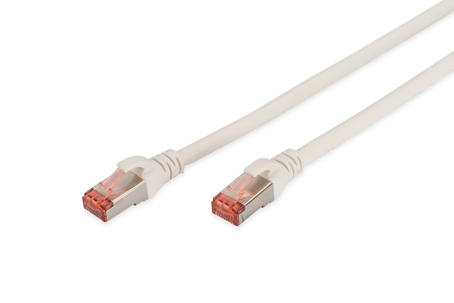 Detalle 2 de DIGITUS Cat 6 – 10 białych kabli sieciowych 5 m, S/FTP, LSZH