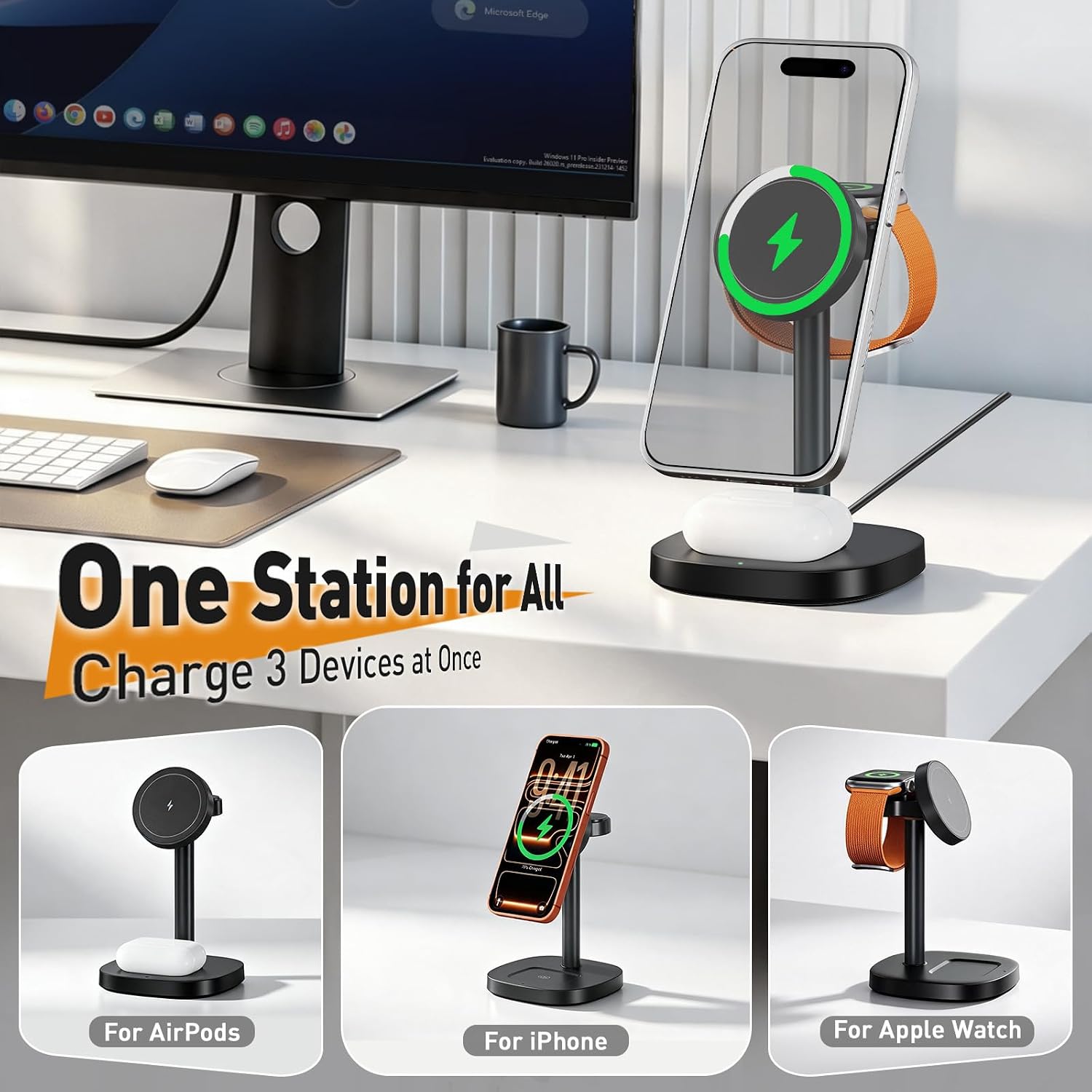 Detalle de Wireless Charging Station 15W