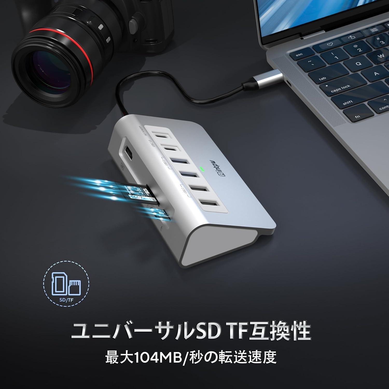 Thumbnail 6 de intpw P9 USB Hub 100W Ladehub