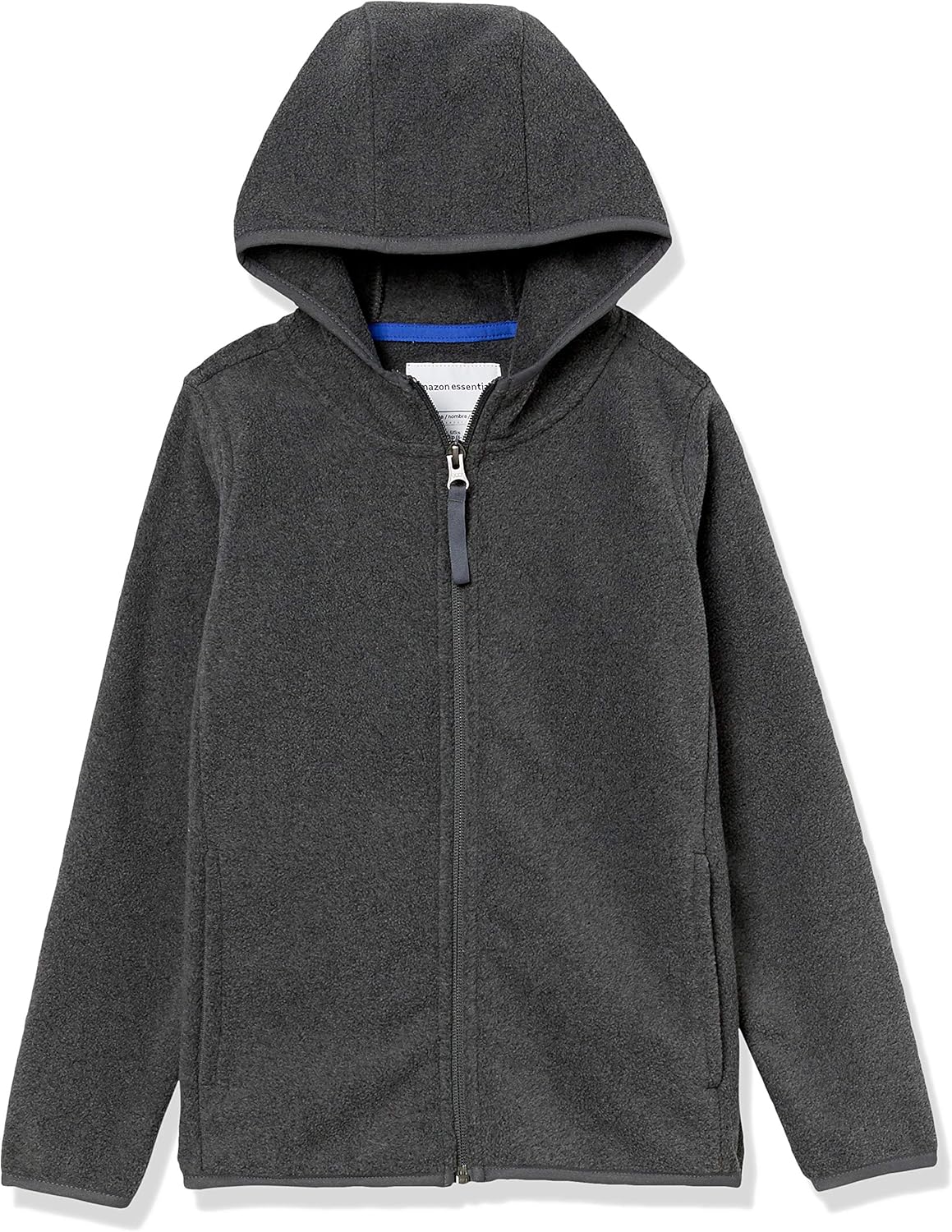 Thumbnail 2 de Amazon Essentials Jungen Polar-Fleecejacke mit Reißverschluss und Kapuze – lockerer Sitz, wärmendes Innenfutter