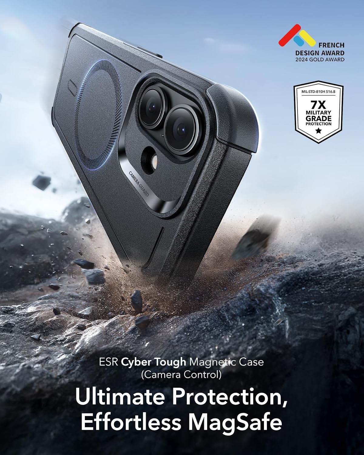 Detalle de ESR iPhone 17 Case 7x Protection