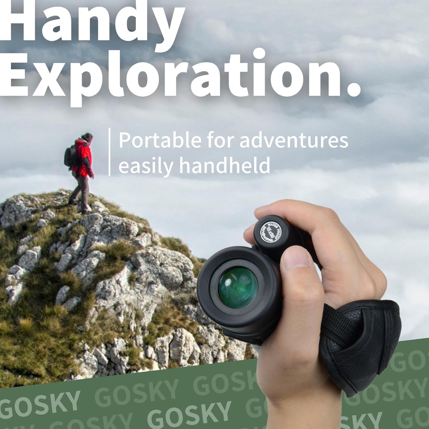 Detalle 2 de Gosky 15x55 HD monocular telescope