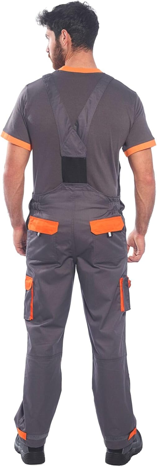 Thumbnail 5 de Portwest TX12 Texo Contrast Bib and Brace Overalls for Men
