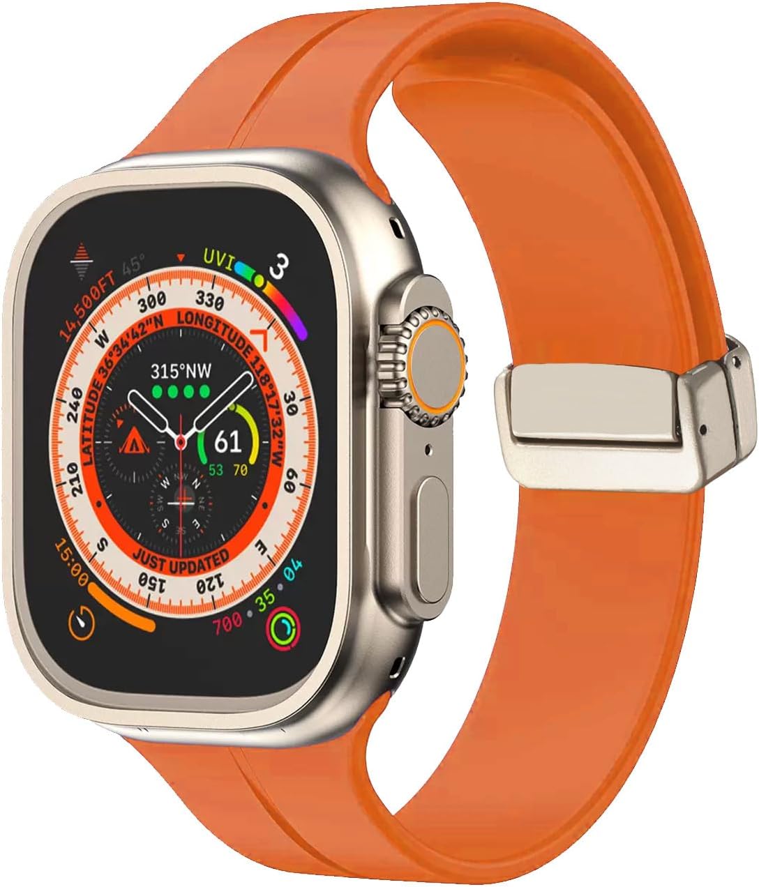 Detalle de MUENShop Silicone Strap for Apple Watch 38–41mm