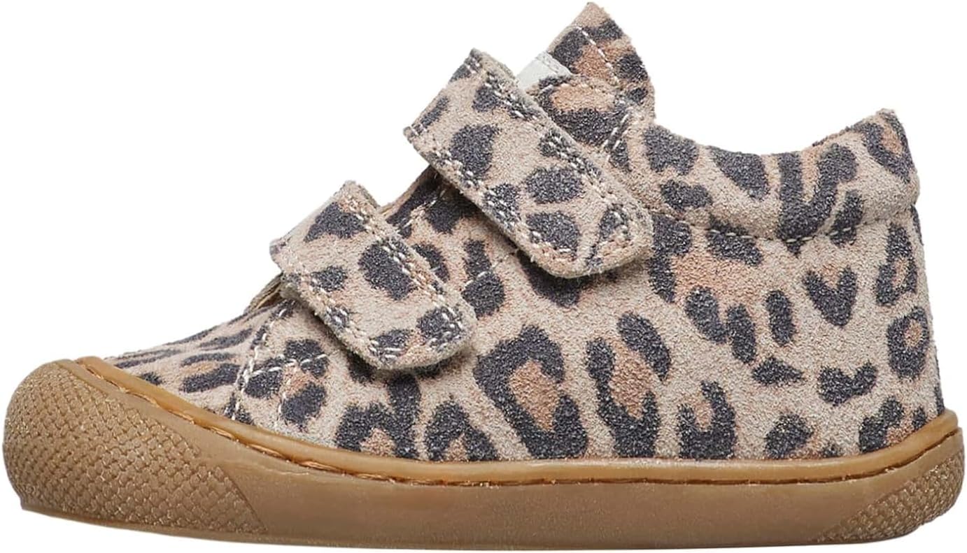 Detalle de Naturino Scarpine Primi Passi in Suede: morbidezza, Velour e chiusura a Strappo per i primi passi