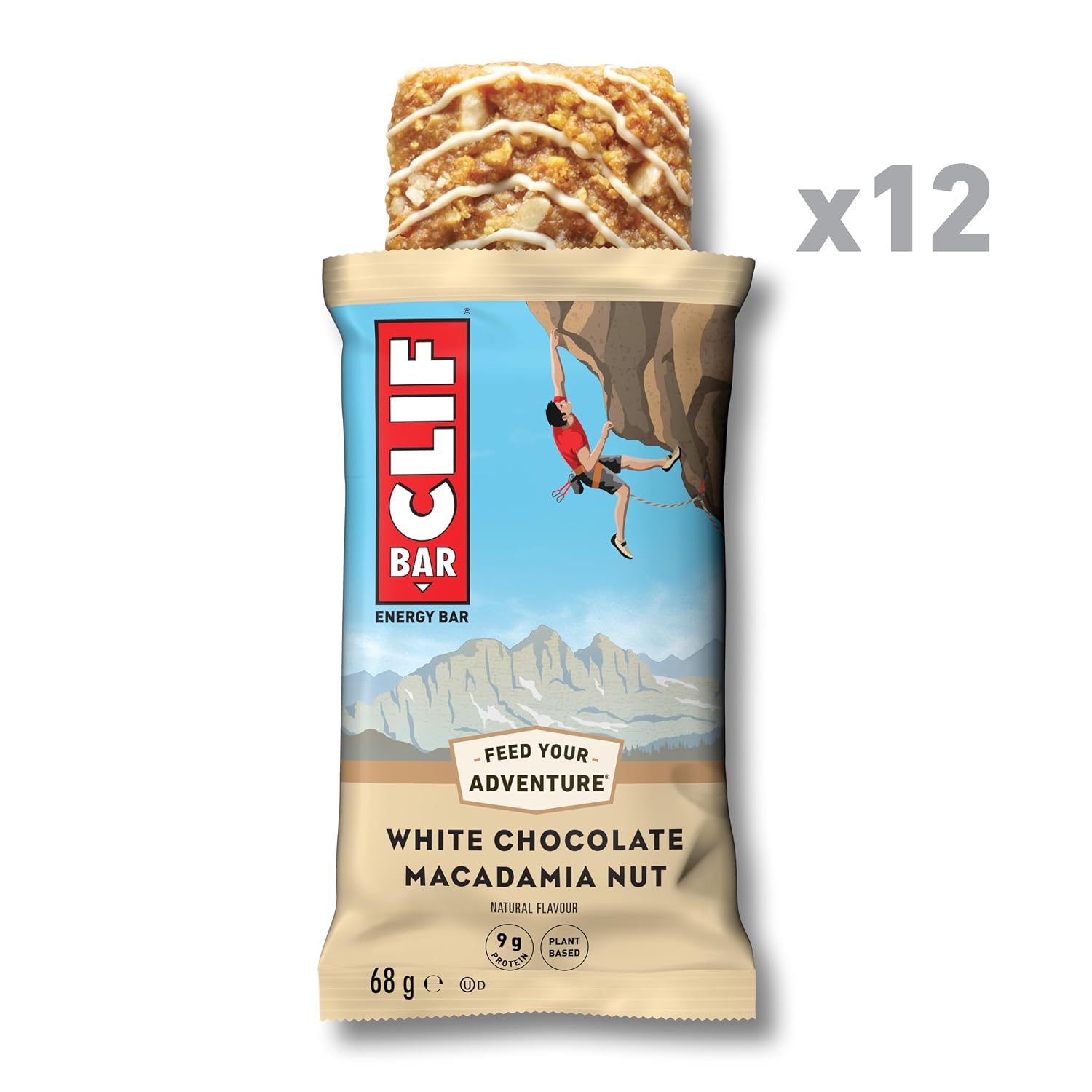Detalle 2 de CLIF BAR White Chocolate Macadamia Nut 9g Protein