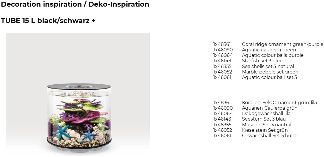 Detalle de biOrb 48355 Muschel Set natural – 3er-Set Keramik-Muscheln für biOrb Aquarien