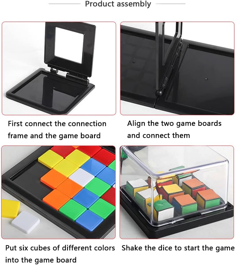 Thumbnail 6 de EACHHAHA Race Magic Block Board Game – Genius Square 3x3 Sequence Puzzles (Age 5+)