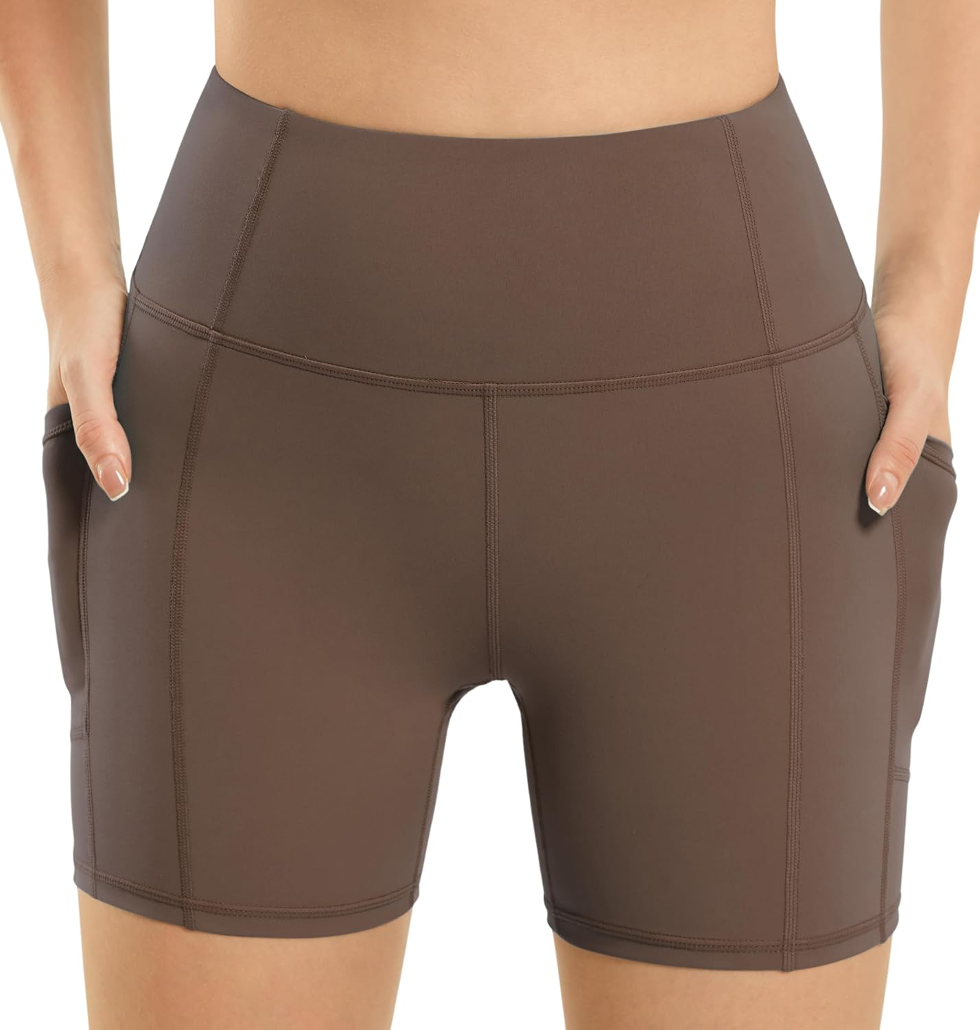 Thumbnail 4 de JOYSPELS Gym Shorts for Women with Pockets – High Waist Activewear for Running, Yoga and More