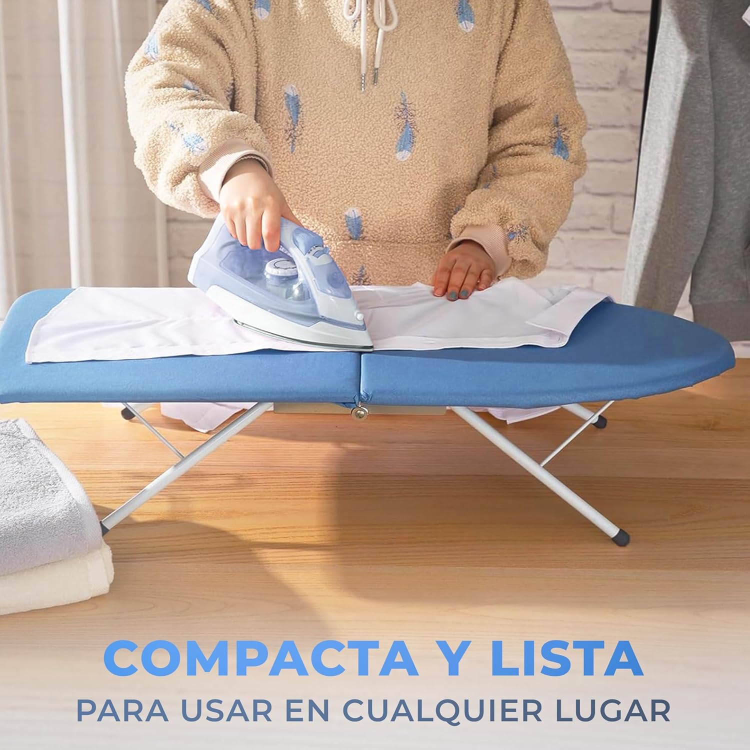 Thumbnail 4 de JUPPLIES Tabla de Planchar Plegable 80×30 cm