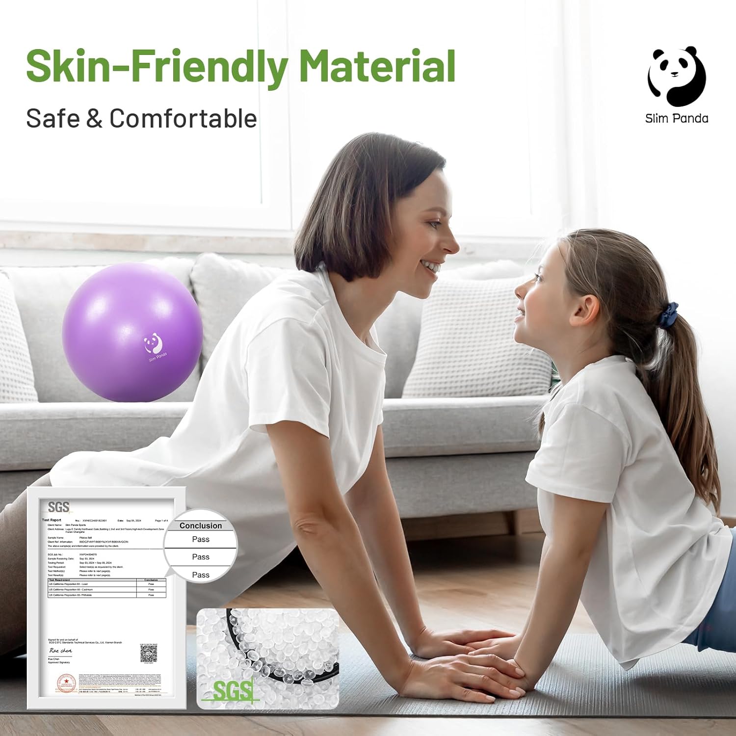 Thumbnail 4 de Slim Panda 9 inch Pilates ball 23cm