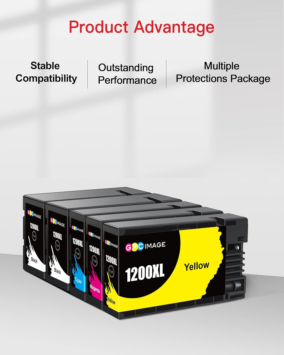 Thumbnail 6 de GPC Image Compatible Ink Cartridges 1200XL
