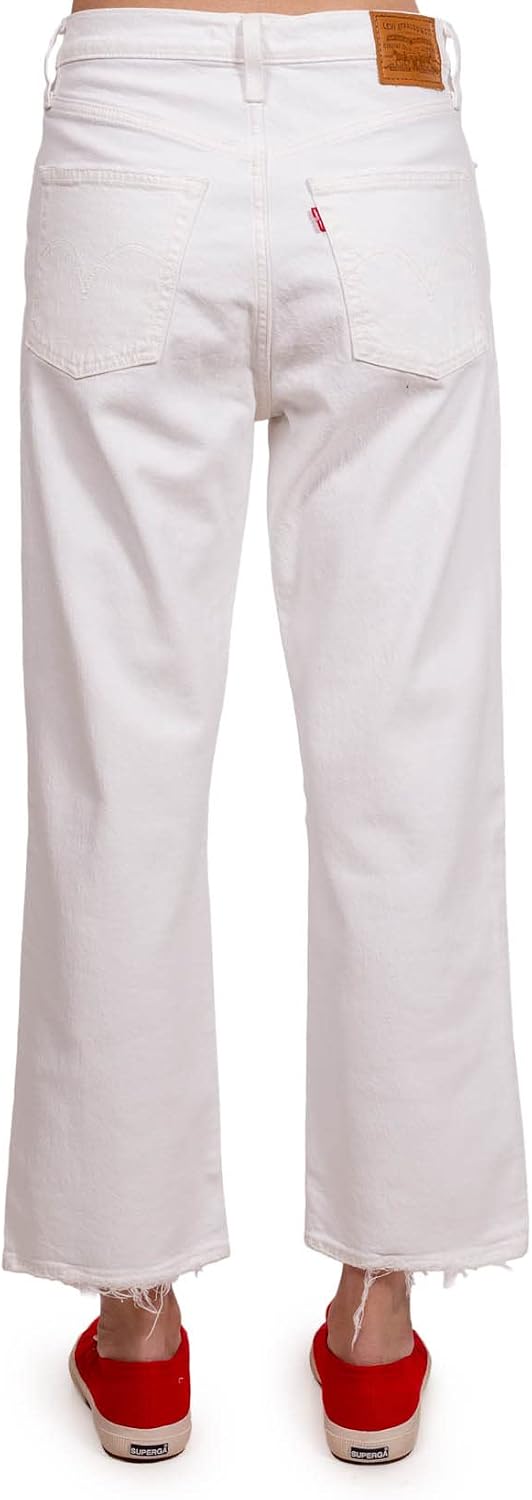 Detalle 2 de Levi's Ribcage Straight Ankle Vaqueros Mujer