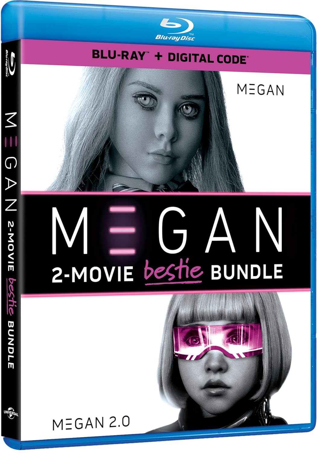 Detalle 2 de M3GAN 2-Movie Bestie Bundle Blu-ray + Digital with Bonus Features