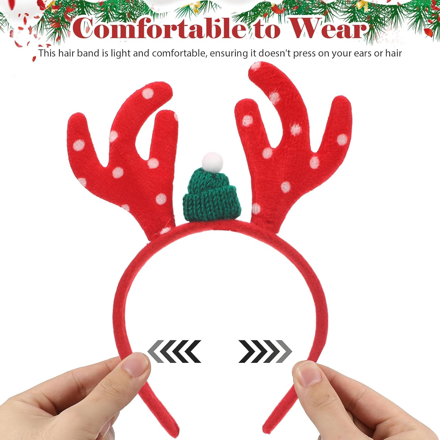 Detalle de Christmas headband set 6 pcs