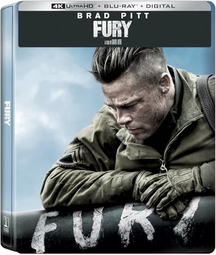 Detalle de Fury - 4K Steelbook (Bd 4K + Bd Hd) di Eagle Pictures | Edizione Blu-ray 4K