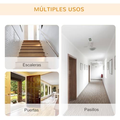 Thumbnail 3 de PawHut barrera de seguridad extensible para puertas y escaleras (76-107 x 76 cm), ajuste a presión y apertura con una sola mano