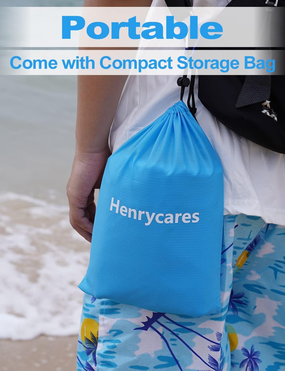 Thumbnail 5 de Henrycares Beach Blanket Picnic Blanket, Extra Large 250 x 200cm