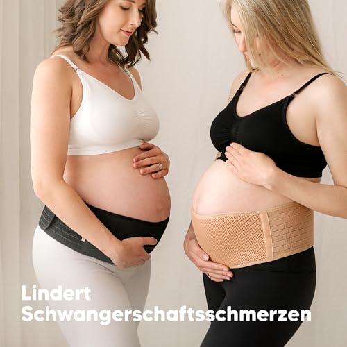 Thumbnail 7 de KeaBabies Schwangerschaft Bauchband Classic Ivory, M/L – 360° Unterstützung