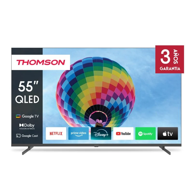 Detalle de Thomson 55QG4S14 55" QLED UltraHD 4K con Google TV