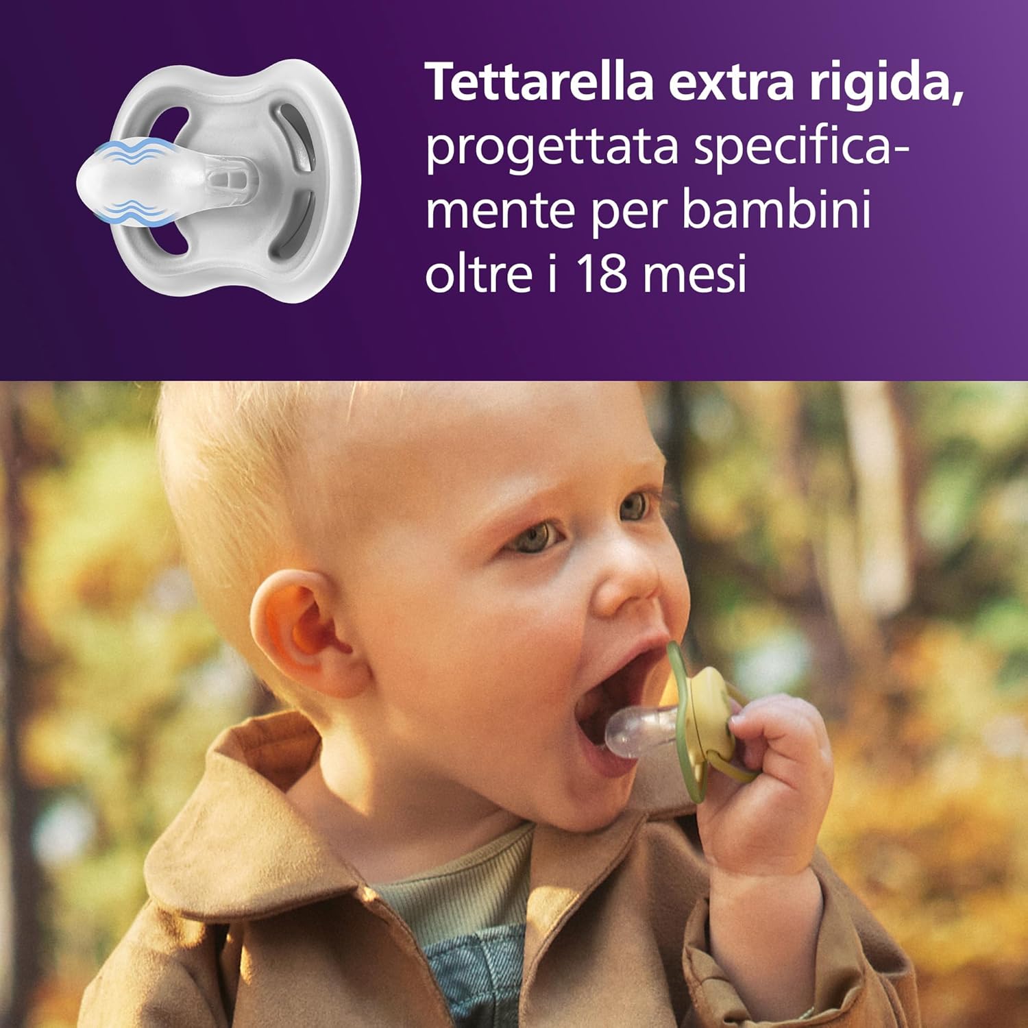 Detalle 2 de Philips Avent Ultra Start Ciuccio 18 mesi