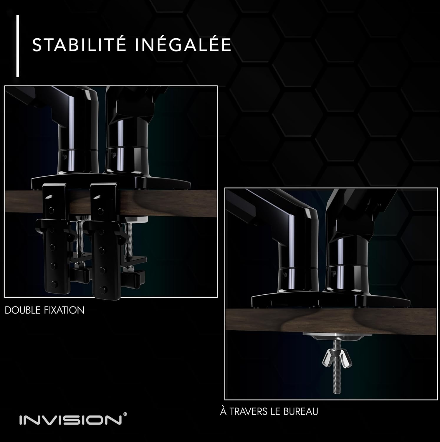 Thumbnail 5 de Invision MX400 support écran double 2–9 kg