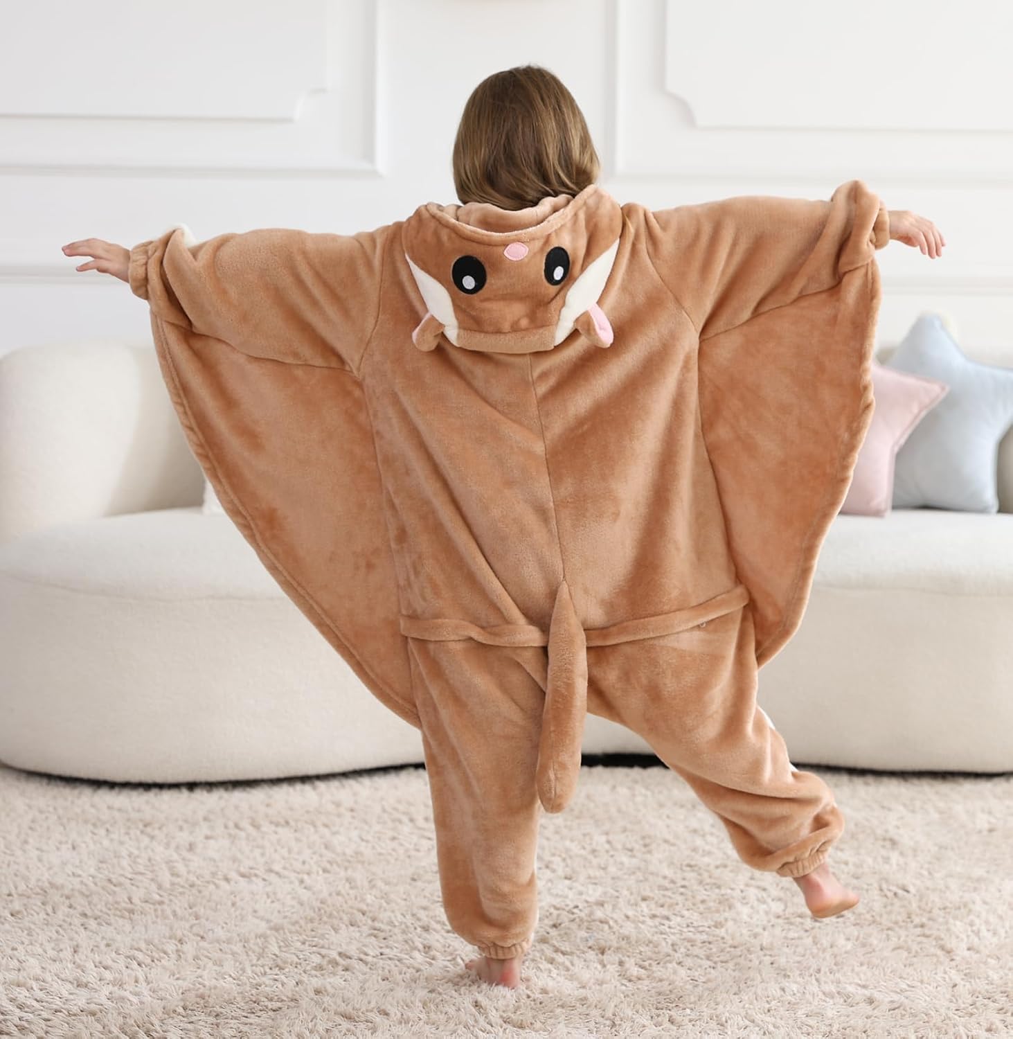 Detalle 2 de ATOZ Kids' Animal Onesie Pajamas, Fleece Halloween and Christmas Costume