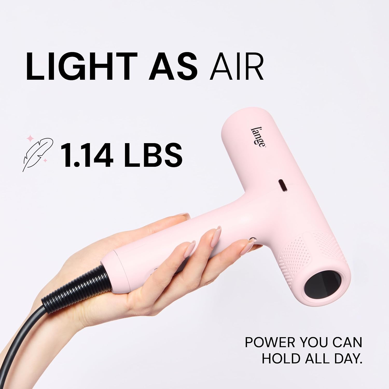 Thumbnail 5 de L’ange Hair HauteAir Digital Professional Hair Dryer (LED display, brushless motor, negative ion, self-cleaning) – Blush