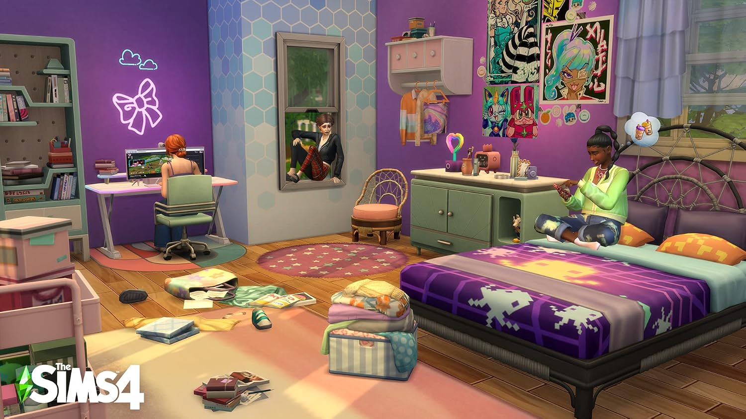 Detalle de The Sims 4 Vita da Liceali – Espansione per PC/Mac (codice Origin, italiano)