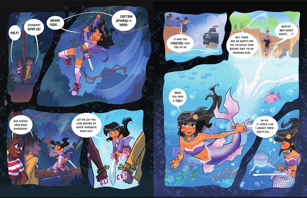 Detalle 2 de Aphmau: Searching for Home Graphic Novel for Readers Aged 8–12
