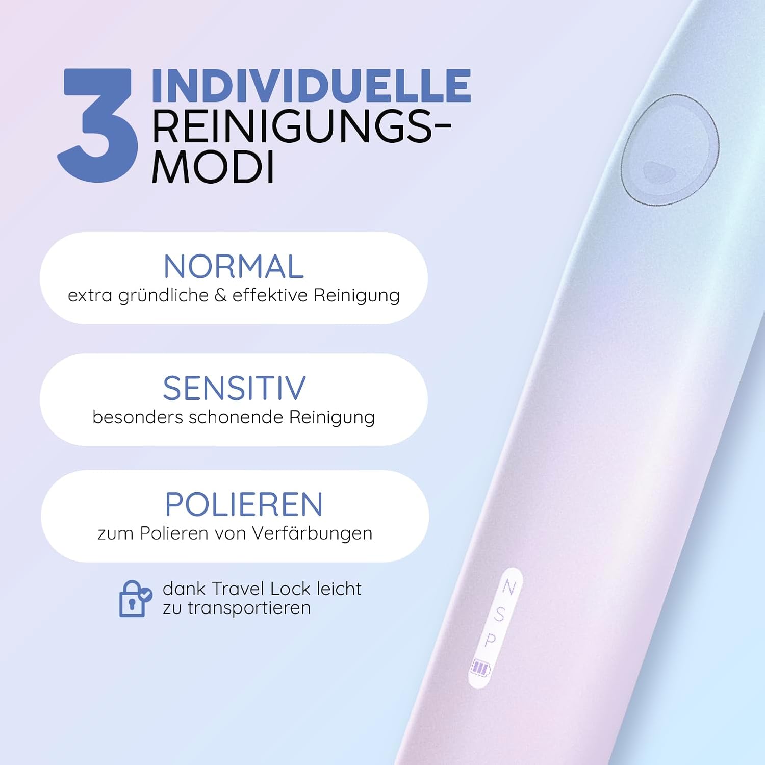 Thumbnail 3 de happybrush Schallzahnbürste Eco Vibe 3