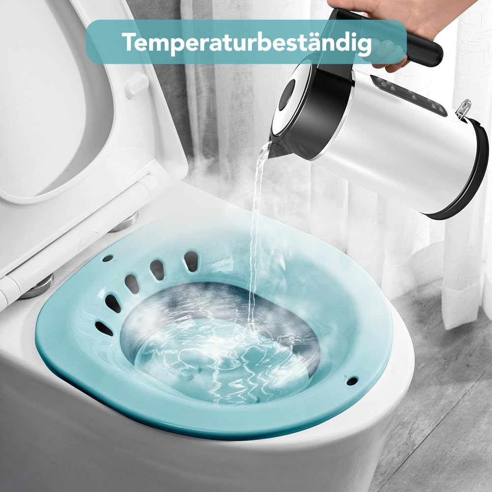 Detalle 2 de Aiaoxo faltbares Sitzbad für Toilette