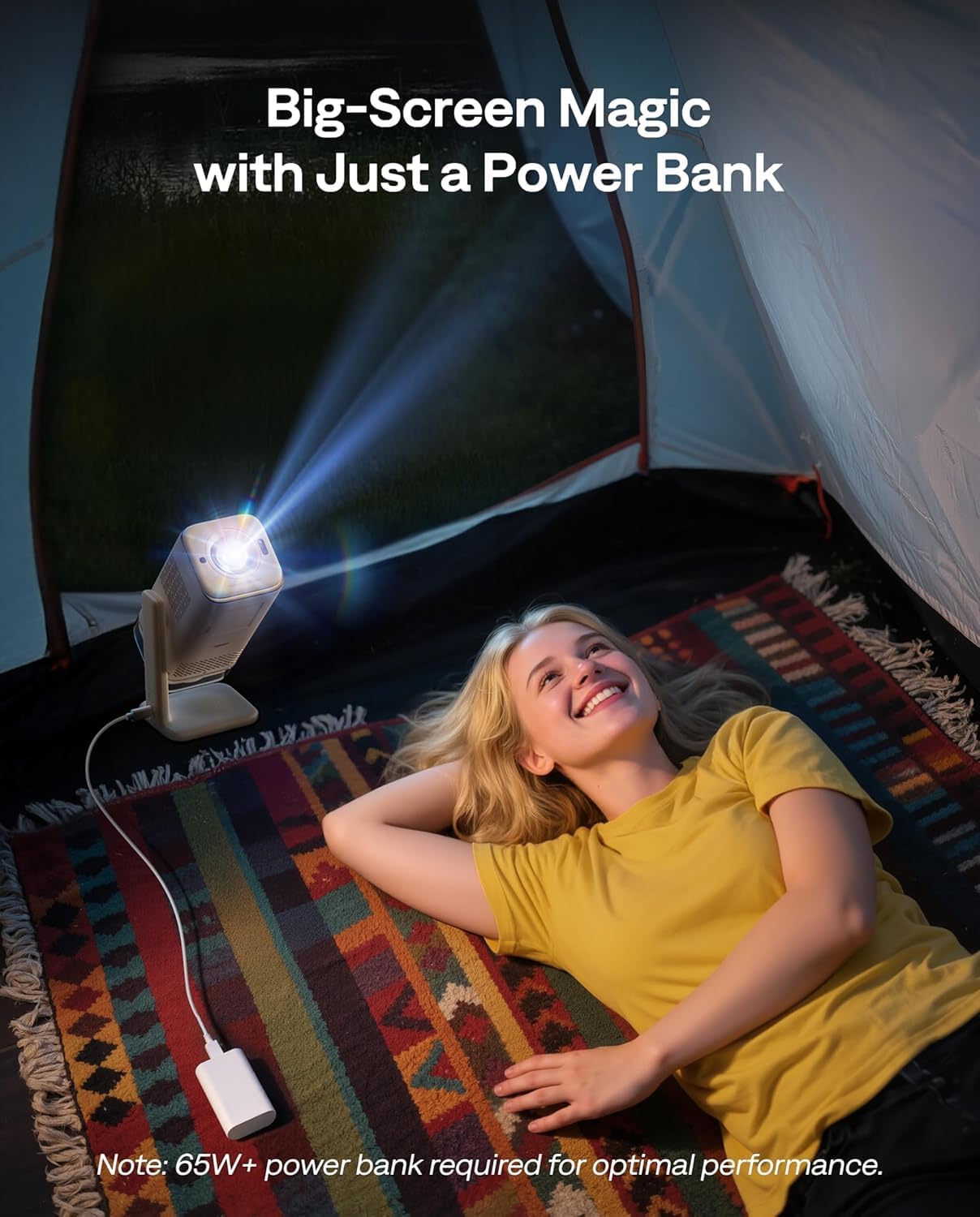 Detalle de Aurzen BOOM Air portable projector 1080P