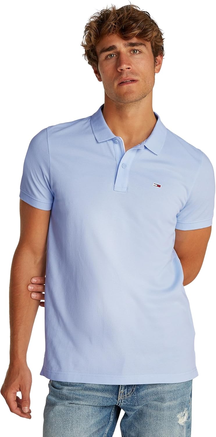 Thumbnail 5 de Tommy Jeans Maglietta Polo Uomo Maniche Corte Slim – Polo polo maniche corte in cotone bio