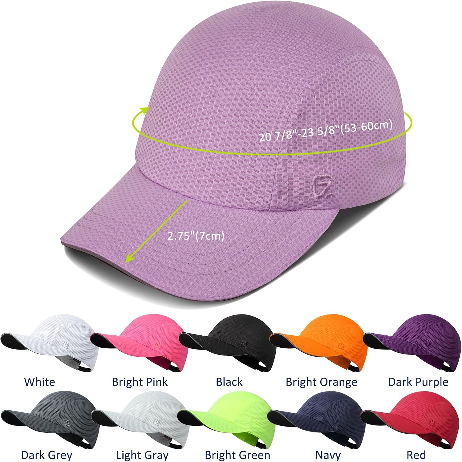 Detalle de GADIEMKENSD Women's Running Cap Mesh