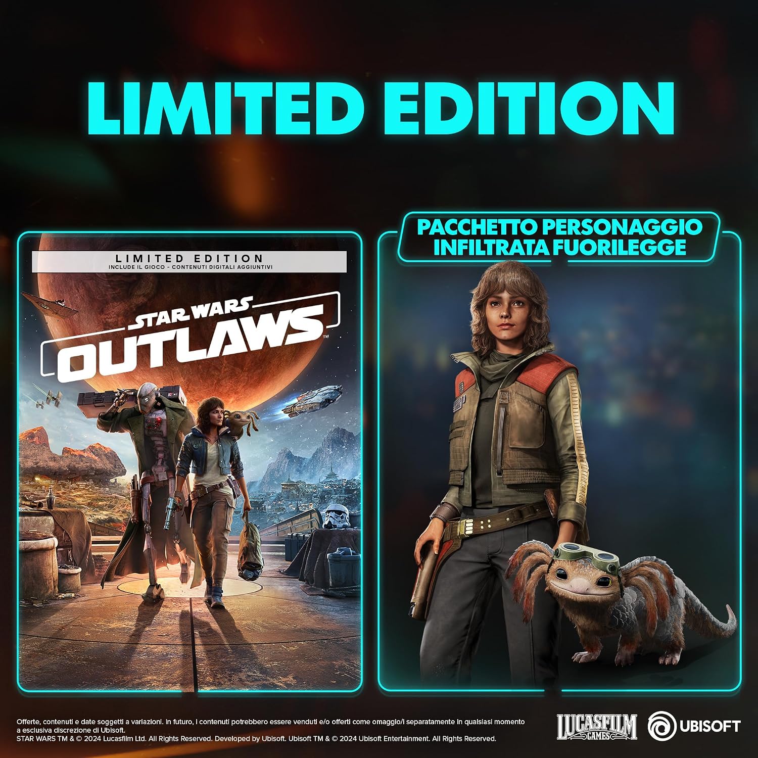 Detalle 2 de Star Wars Outlaws Limited Edition (Exclusive Amazon) - Versione Xbox Series X