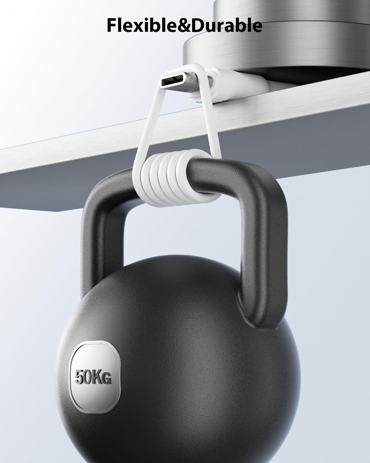Detalle de SooPii 10er-Pack USB‑C-auf‑USB‑C-Kabel (20 cm), 60 W Schnellladekabel – kurz für Powerbank, Ladestation & Co.