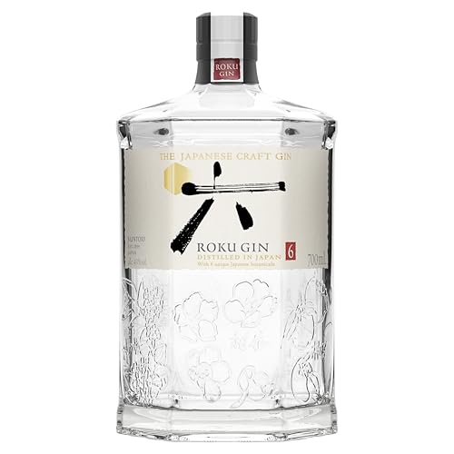 Detalle de Roku Gin Select Edition: Ginebra japonesa artesanal 70 cl