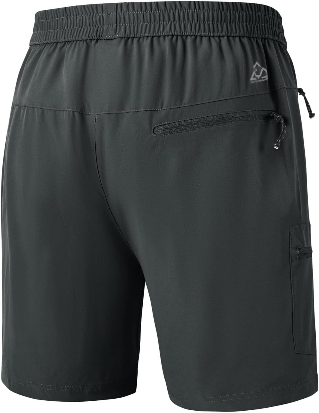 Thumbnail 2 de Rdruko Kurze Hosen Herren Sport Shorts Stretch – Wandern, Laufen und Outdoors mit 4 Reißverschlusstaschen