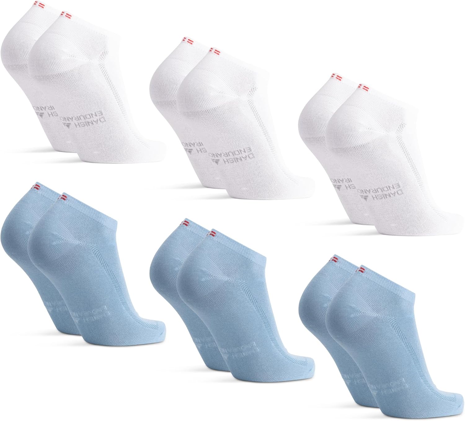 Thumbnail 6 de Danish Endurance Bambus-Sneaker-Socken 6 Paar