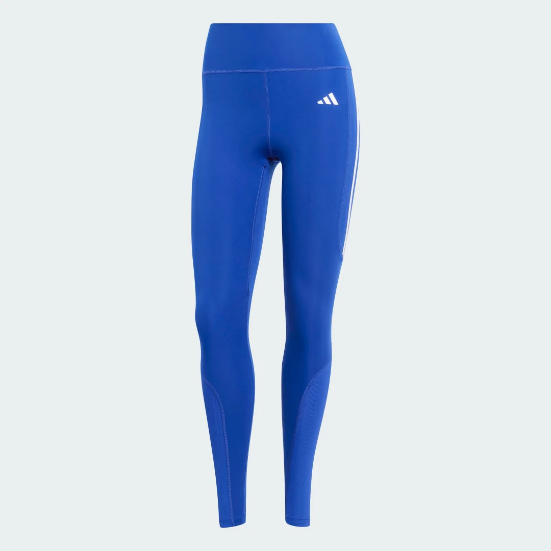 Thumbnail 3 de Mallas largas Optime Essentials Stash Pocket de Adidas – azul, para entrenar con comodidad