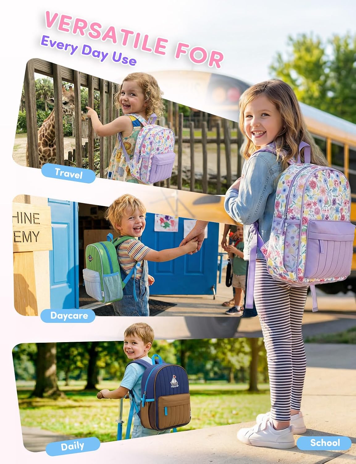 Thumbnail 6 de VASCHY Kids Preschool Backpack 11 L