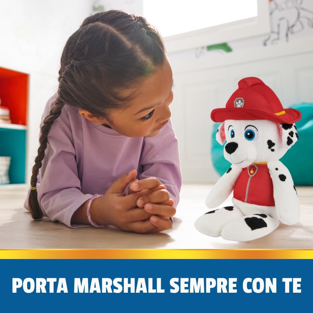 Detalle de Paw Patrol GUND Marshall Take Along 33 cm