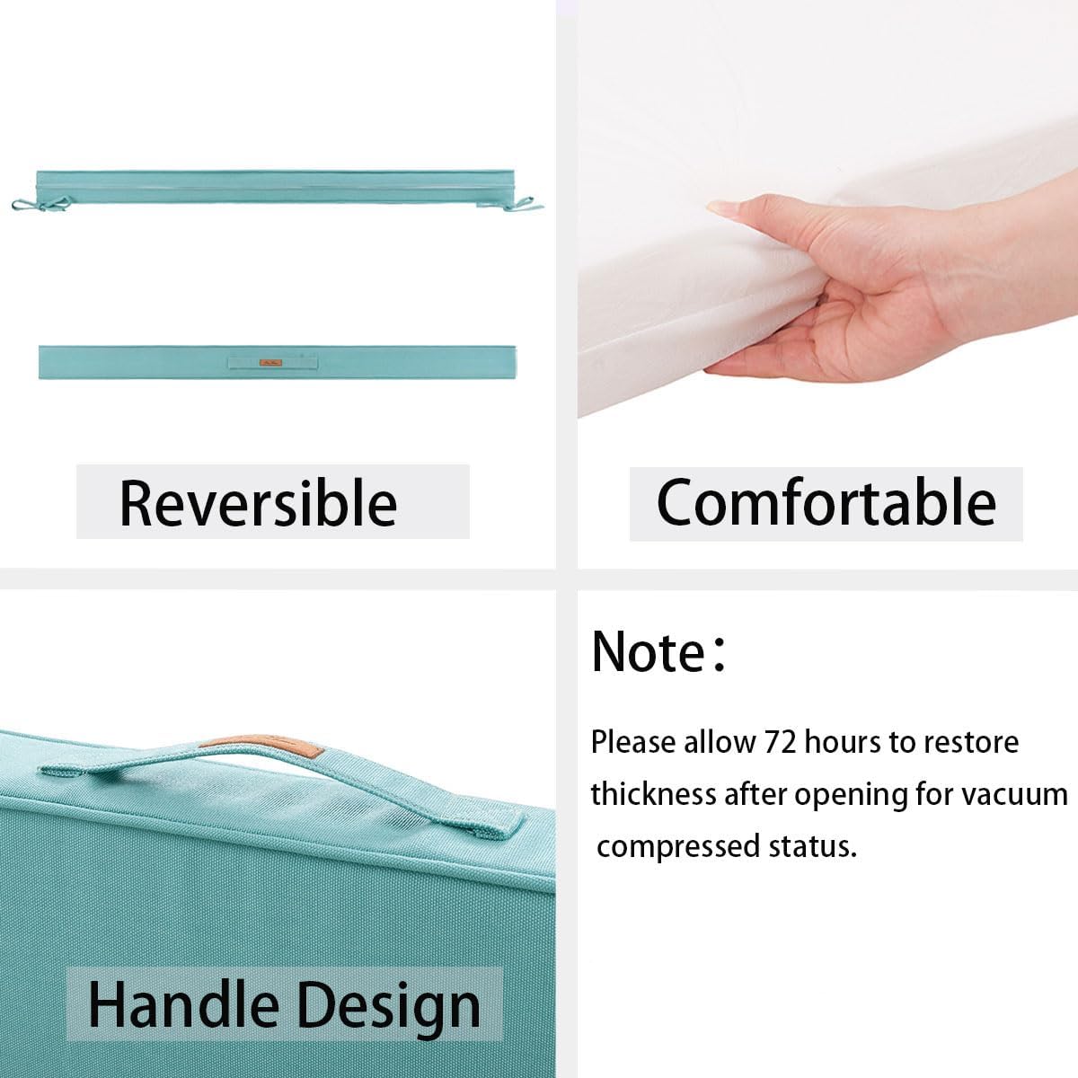 Detalle 2 de FUNHOME Outdoor Bench Cushion, 42 x 18 x 3 Inches