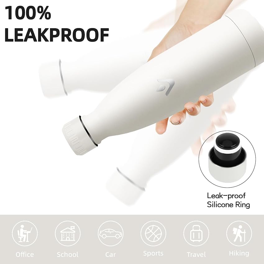 Detalle 2 de Grsta Botella Acero Inoxidable 500 ml — conserva 12 h caliente