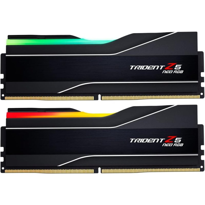 Detalle de G.Skill Trident Z5 Neo RGB 6000MHz 64GB (2x32GB) CL32 con AMD EXPO