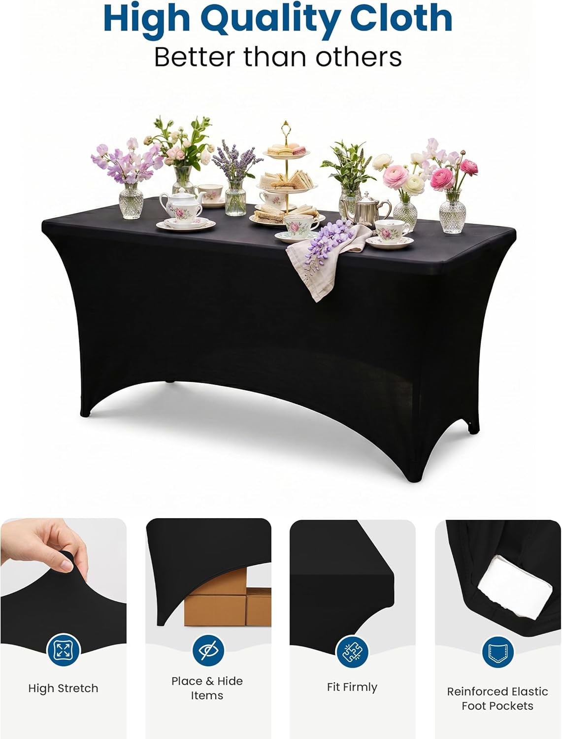 Thumbnail 3 de Utopia Kitchen nappe extensible 183 cm